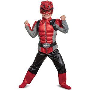 Red Ranger Beast Morphers Toddler Costume 2T